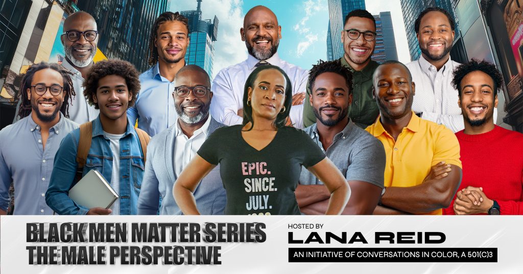 "๐๐น๐ฎ๐ฐ๐ธ ๐ ๐ฒ๐ป ๐ ๐ฎ๐๐๐ฒ๐ฟ ๐ฆ๐ฒ๐ฟ๐ถ๐ฒ๐" - "๐ง๐ต๐ฒ ๐ ๐ฎ๐น๐ฒ ๐ฃ๐ฒ๐ฟ๐๐ฝ๐ฒ๐ฐ๐๐ถ๐๐ฒ" hosted by Lana Reid