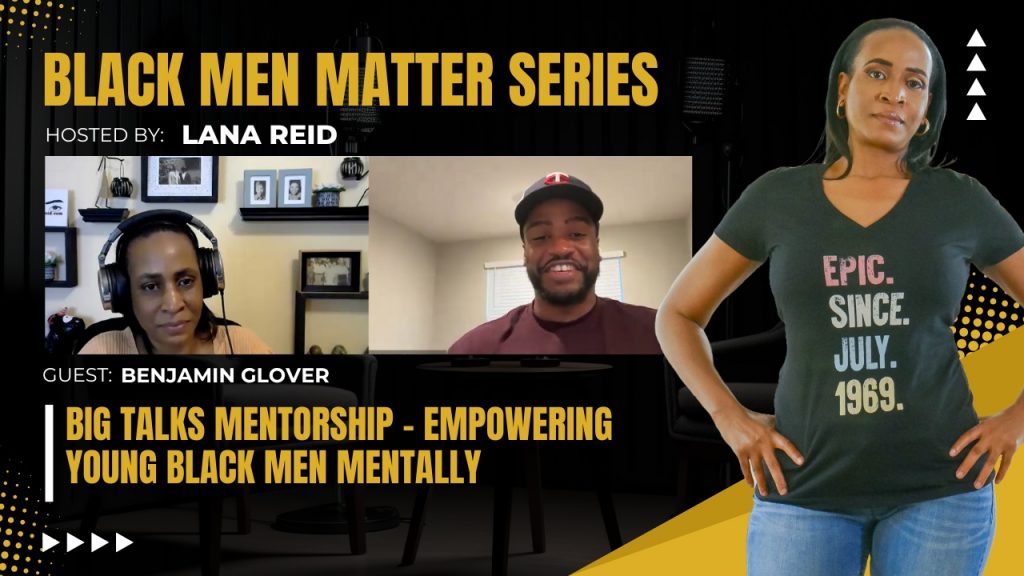 Lana Reid interviews Benjamin Glover, Founder and CEO of BIG Talks Mentorship, on The Male Perspective podcast. Glover shares his journey, his passion for empowering young Black men, and how BIG Talks Mentorship supports mental health, leadership, and personal growth through school programs and community initiatives.