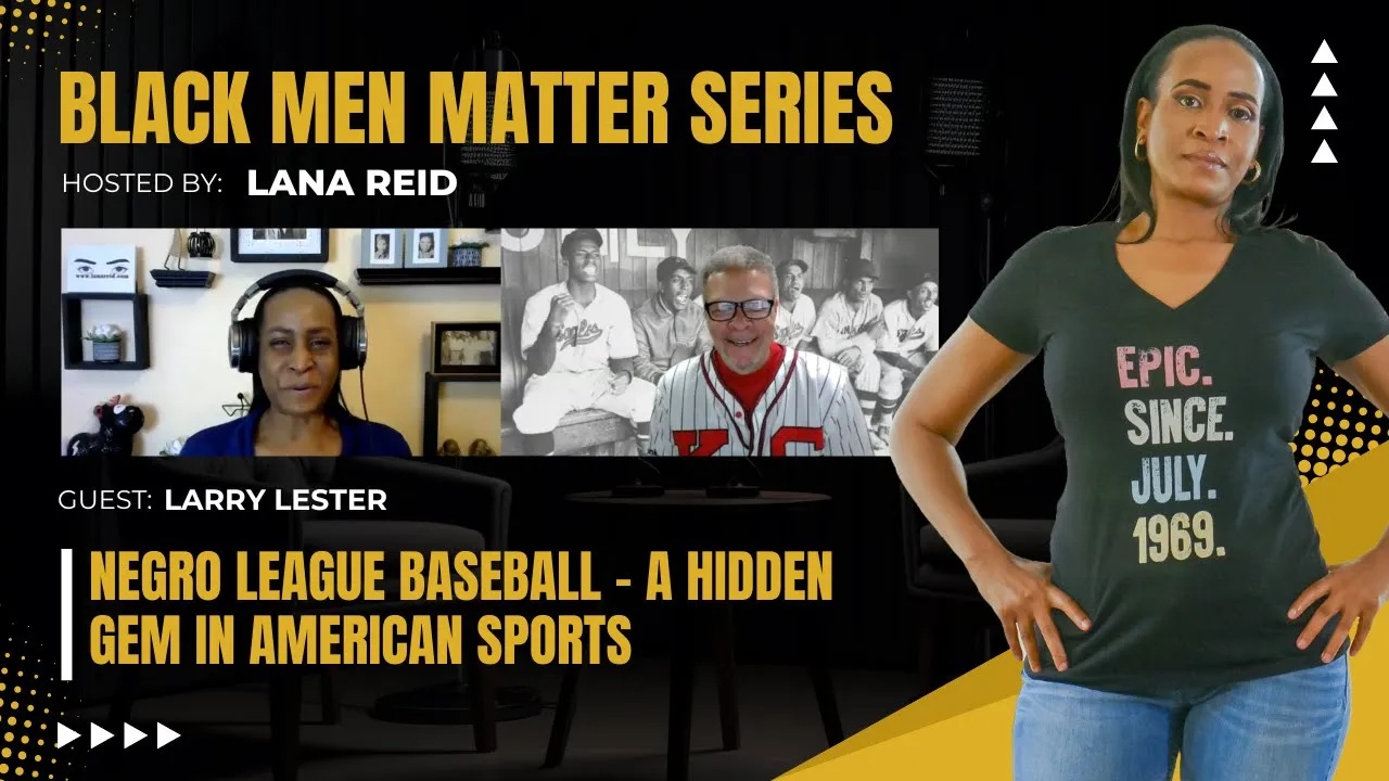 Lana Reid interviews Larry Lester, author and co-founder of the Negro Leagues Baseball Museum, on The Male Perspective podcast. Lester discusses the legacy of Black baseball players from the 1850s through Jackie Robinson’s historic integration, and the modern efforts to incorporate Negro Leagues statistics into Major League Baseball history.