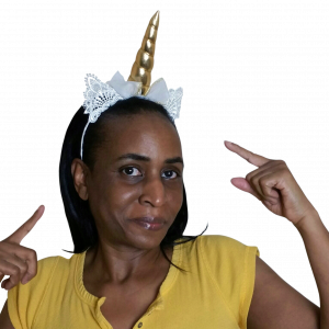 Lana Reid welcoming visitors to get in touch